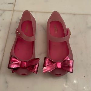 Mini Melissa little girls shoes size 10